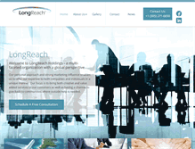Tablet Screenshot of longreach.com